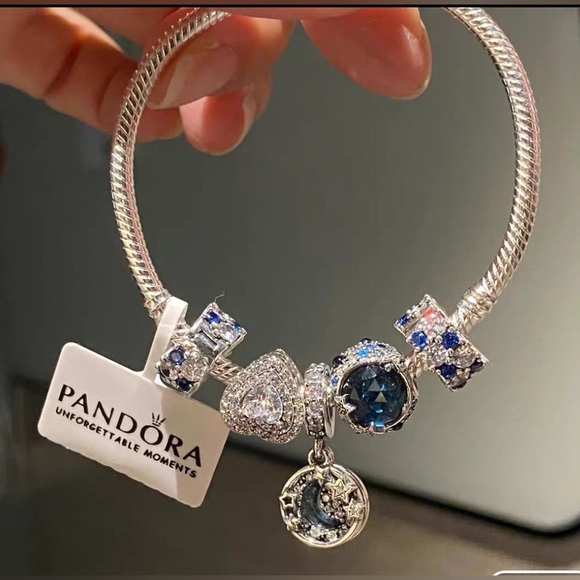 Pandora Jewelry - Pandora Bracelet Shining Star River Set 925